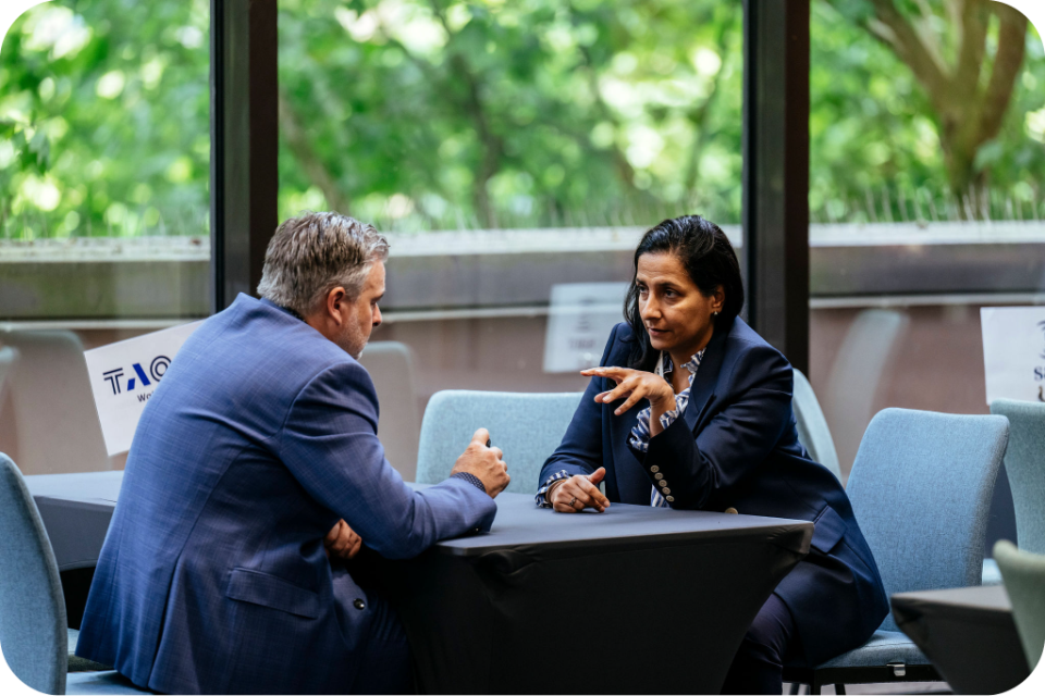 VIP networking at the Global Water Summit