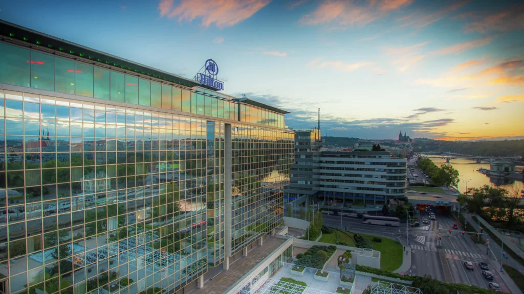 Prague Hilton Atrium